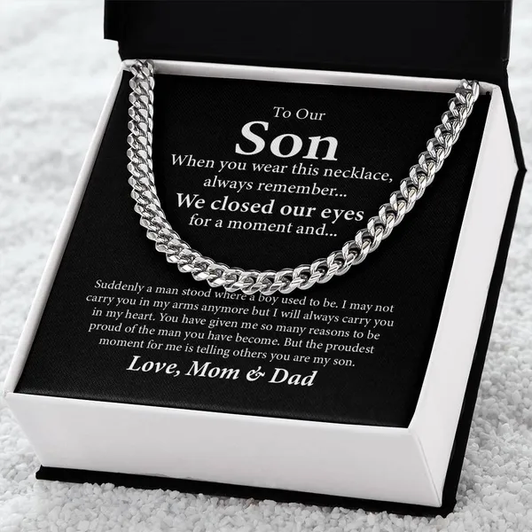 Brass_To_Our_Son_-_Inspirational_Chain_Necklace
