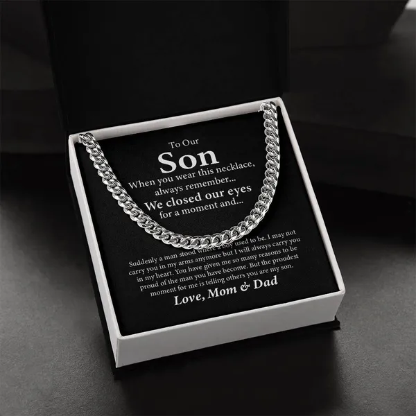 Brass_To_Our_Son_-_Inspirational_Chain_Necklace