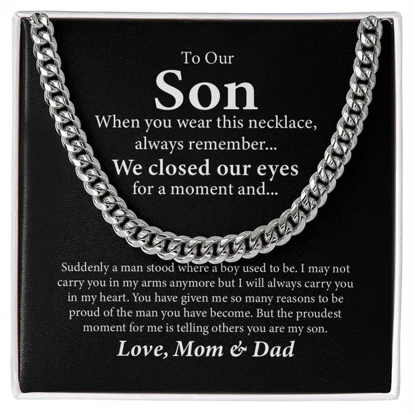 Brass_To_Our_Son_-_Inspirational_Chain_Necklace