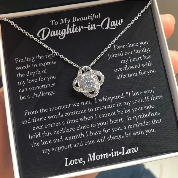 Brass_Beautiful_Daughter-in-Law_:_Love_Knot_Necklace