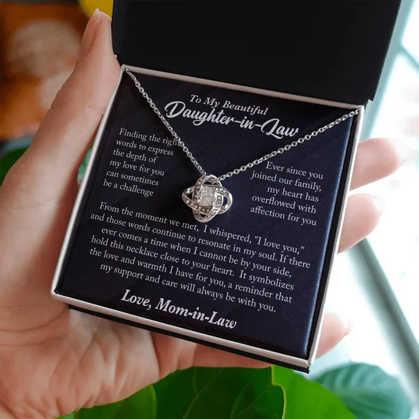 Brass_Beautiful_Daughter-in-Law_:_Love_Knot_Necklace
