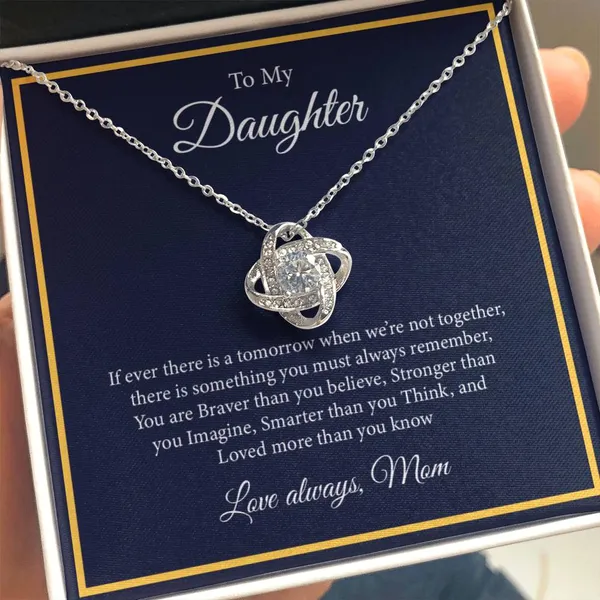 Brass_Boundless_Love:_[Limited_Edition]_Daughter's_Love_Knot_Necklace