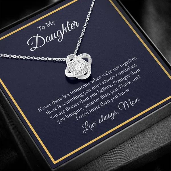 Brass_Boundless_Love:_[Limited_Edition]_Daughter's_Love_Knot_Necklace