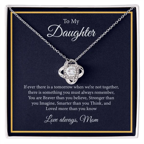 Brass_Boundless_Love:_[Limited_Edition]_Daughter's_Love_Knot_Necklace