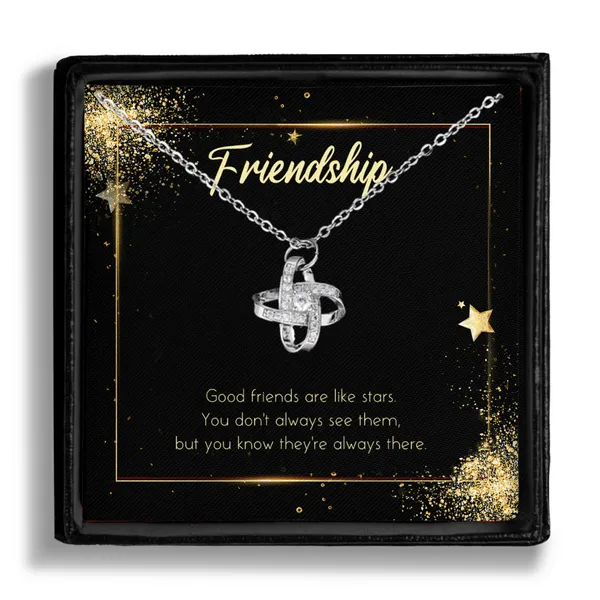 Brass_Friendship_-_Love_Knot_Pendant_Necklace_Gift_Set