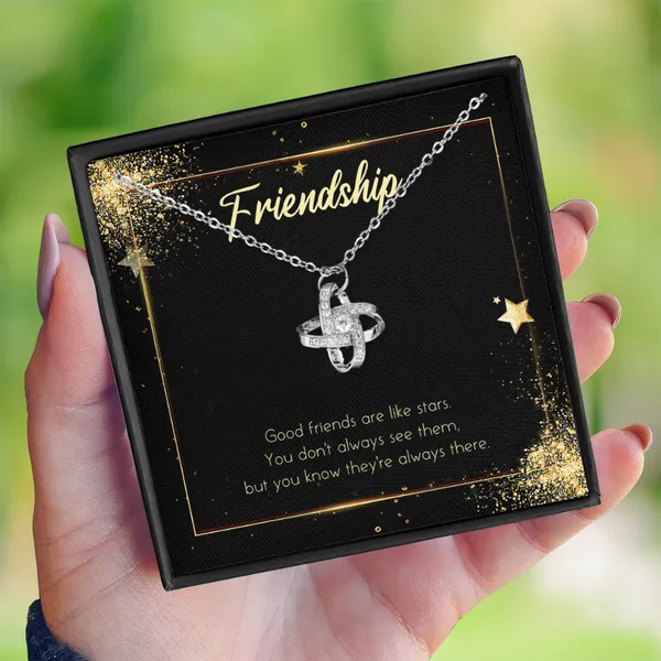 Brass_Friendship_-_Love_Knot_Pendant_Necklace_Gift_Set