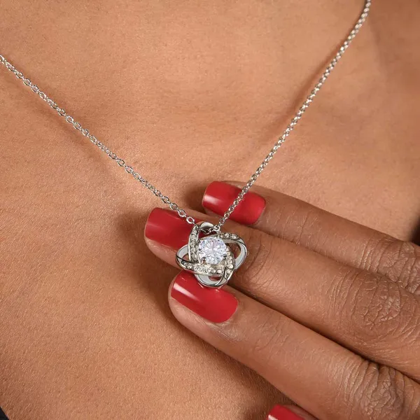 Brass_To_My_Granddaughter_-_Love,_Grandmom_-Love_Knot_Necklace