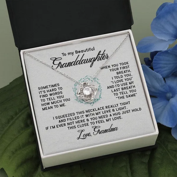 Brass_To_My_Granddaughter_-_Love,_Grandmom_-Love_Knot_Necklace