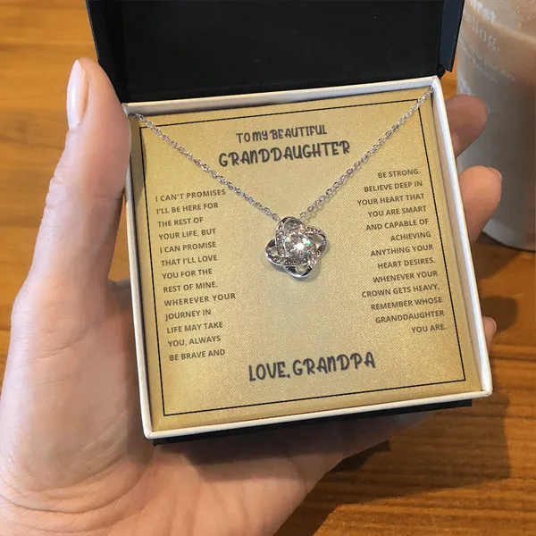 Brass_To_My_Granddaughter_Love_Knot_Necklace_from_Grandpa