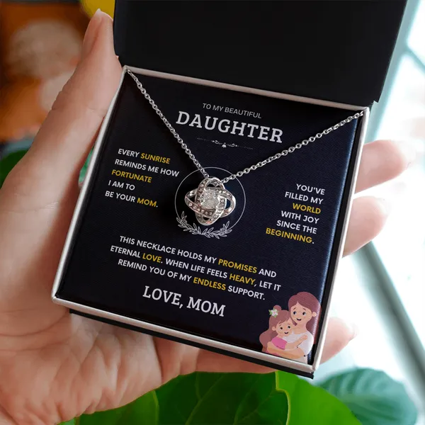 Brass_To_my_Beautiful_Daughter_-_Love_Knot_Necklace_-_Standard_Gift_Box