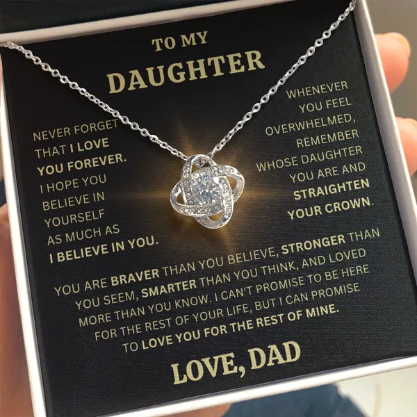 Brass_To_My_Dearest_Daughter_-_Love_Knot_Necklace_-_Standard_Gift_Box