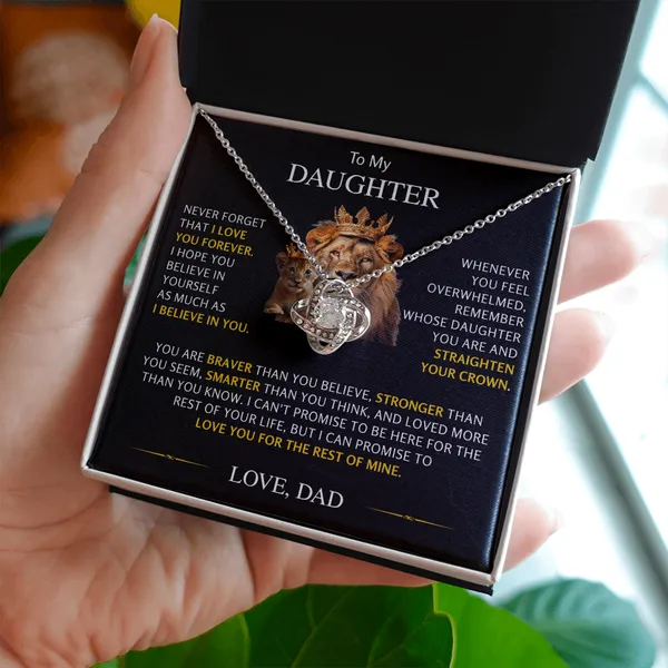 Brass_To_My_Daughter_-_Love_Knot_Necklace_From_Dad_-_Standard_Gift_Box