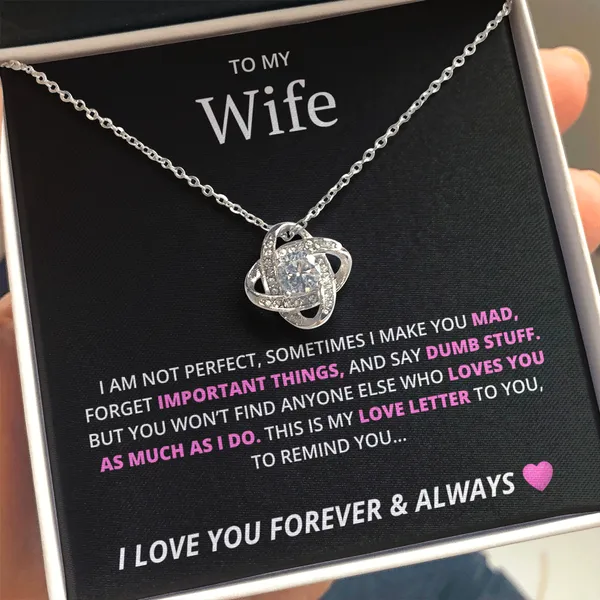 Brass_Love_Knot_Necklace_with_Cubic_Zirconia_&_Crystal_Heart_Pendant_Elegant_Gift_for_Wife