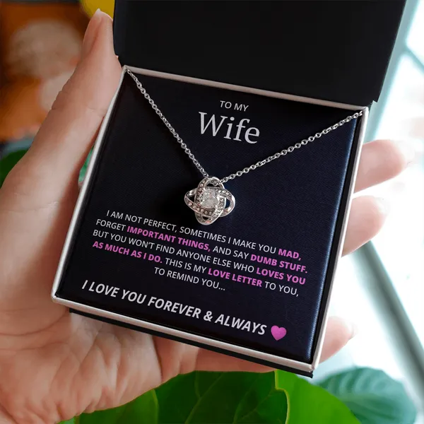 Brass_Love_Knot_Necklace_with_Cubic_Zirconia_&_Crystal_Heart_Pendant_Elegant_Gift_for_Wife
