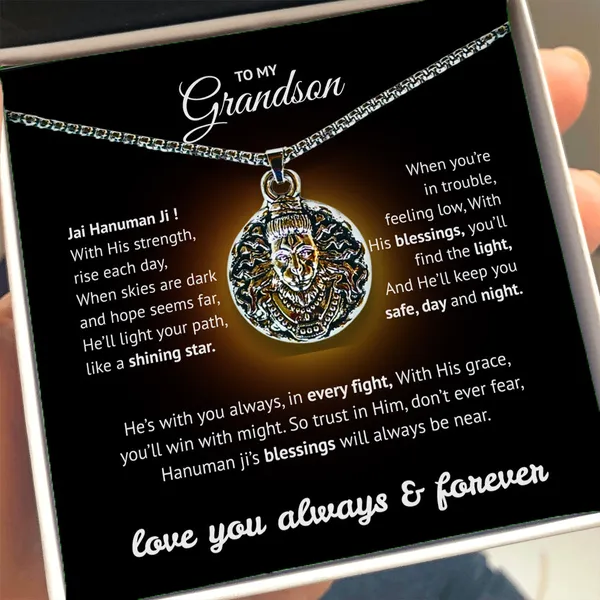 Brass_Sterling_Silver_Hanuman_Pendant_for_Grandson_-_Spiritual_Protection_&_Strength_Necklace