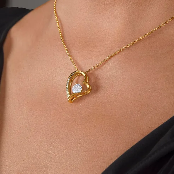 Brass_[Limited_Edition]_Luxury_Gift_for_Daughter_-_Gold_Forever_Love_Necklace
