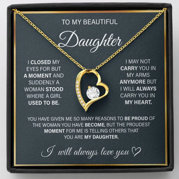 Brass_[Limited_Edition]_Luxury_Gift_for_Daughter_-_Gold_Forever_Love_Necklace