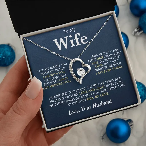 Brass_Luxurious_Gift_For_Wife_-_Forever_Love_Necklace