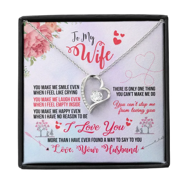 Brass_Sterling_Silver_To_My_Wife_-_Forever_Love_Pendant_Necklace_Gift_Set_For_Women