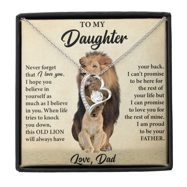 Brass_Unique_Gift_For_Daughter_-_Forever_Love_Necklace