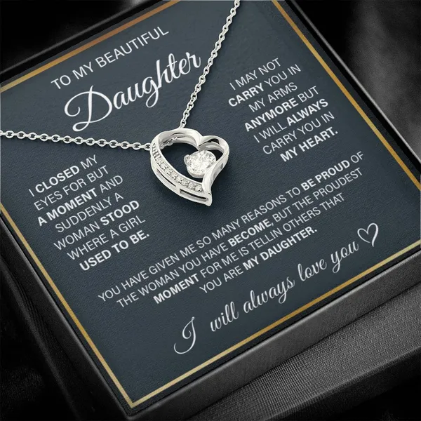Brass_[Limited_Edition]_Luxury_Gift_for_Daughter_-_Forever_Love_Necklace