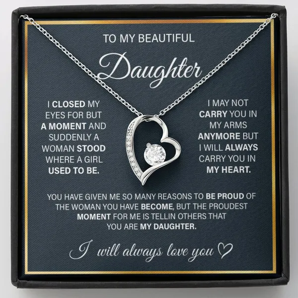 Brass_[Limited_Edition]_Luxury_Gift_for_Daughter_-_Forever_Love_Necklace