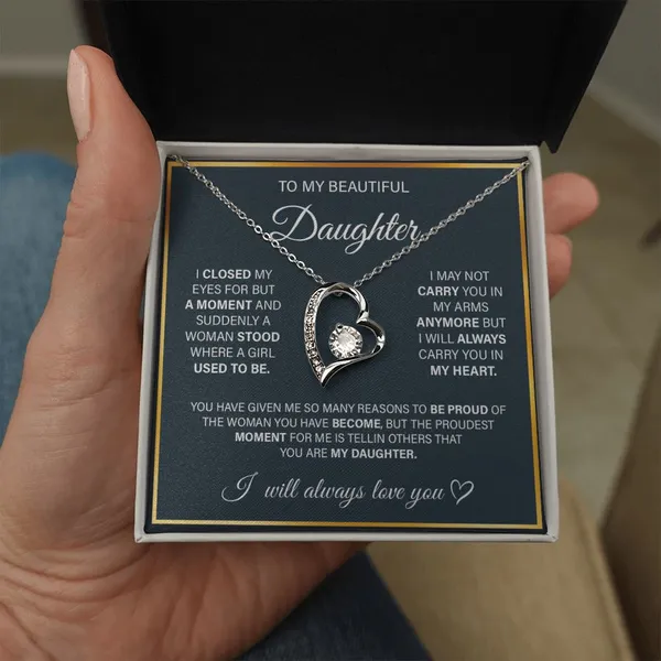Brass_[Limited_Edition]_Luxury_Gift_for_Daughter_-_Forever_Love_Necklace