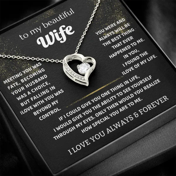 Brass_Sterling_Silver_To_My_Wife_-_My_Endless_Love_Necklace_Gift_-_Standard_Gift_Box_For_Women