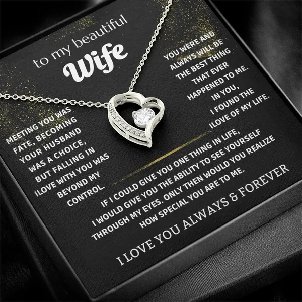 Brass_Sterling_Silver_To_My_Wife_-_My_Endless_Love_Necklace_Gift_-_Standard_Gift_Box_For_Women