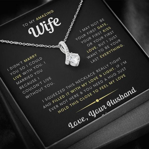 Brass_To_My_Amazing_Wife_Necklace_-_I_Couldn't_Live_Without_You_-_Standard_Gift_Box