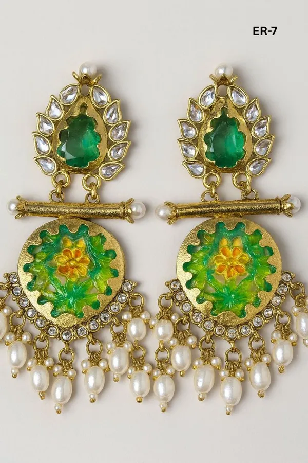 Premium_Gold-Toned_Chandbali_Jhumka_Earrings_Featuring_Sparkling_Kundan_Stones_and_Elegant_Pearl_Tassels_Ã¯Â¿Â½_Ideal_for_Bridal_Looks_and_Grand_Festive_Occasions
