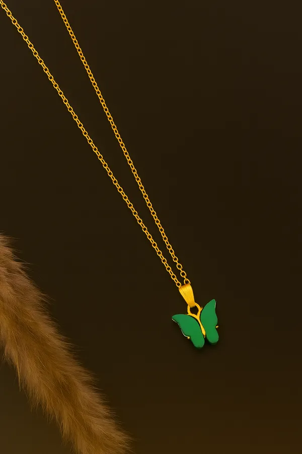 Fancy_Gold-Plated_Butterfly_Pendant_Chain_Combo_for_Women_&_Girls_|_Elegant_Butterfly_Necklace
