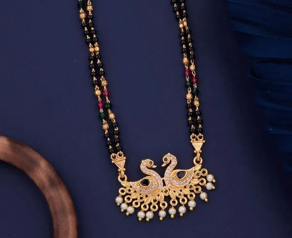 Elegant_&_Premium_Quality_Gold-Plated_Double_Strand_Mangalsutra_With_Pearl_Drops_For_Women
