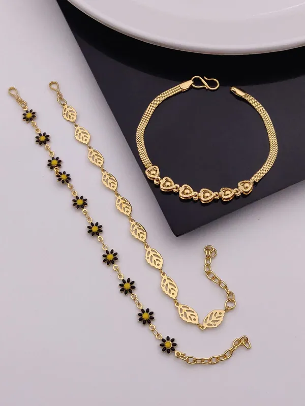 Classic_&_trendy_New_Design_One_Gram_Gold-Plated_Bracelet_Combo_For_Women_&_Girls