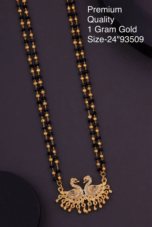 Elegant_&_Premium_Quality_Gold-Plated_Double_Strand_Mangalsutra_With_Pearl_Drops_For_Women