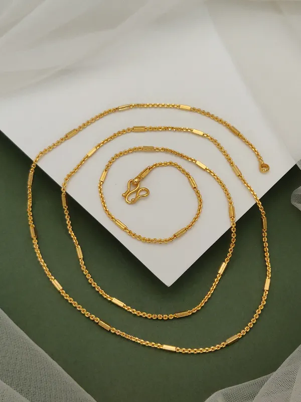 Latest_Gold_Plated_Forming_Classic_Chain_For_Women