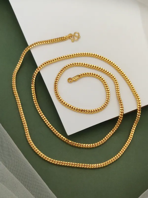 Latest_Gold_Plated_Forming_Classic_Chain_For_Women
