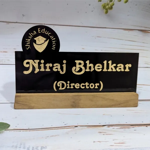 Customization_Professional_Desk_Name_Plate_With_Optional_Logo_-_Elegant_Standee