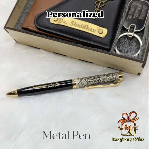 Engraved_Name_Flap_Wallet_Gift_Set_|_for_Men