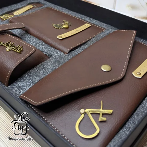 Custom_Women's_Accessory_Gift_Set_-_Name_Engraved_Clutch,_Sunglasses_Case,_Keychain,_&_Passport_Cover