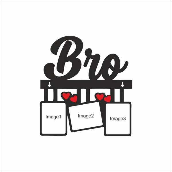 Mdf_Bro_Collage_Wooden_Frame