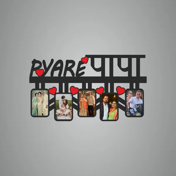 Pyare_Papa_Photo_Collage_Frame_-_A_Tribute_To_Dad