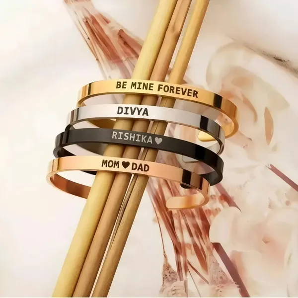 Personalized_Name_&_Message_Engraved_Half_Kada_Bracelet