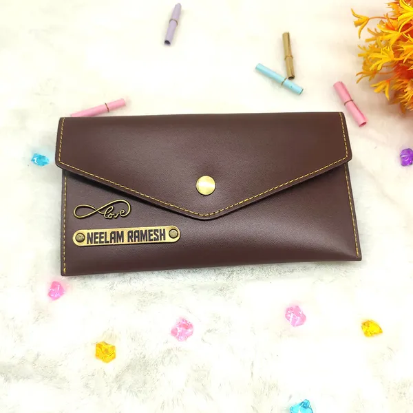 Personalized_Leather_Women_Clutch_With_Custom_Name