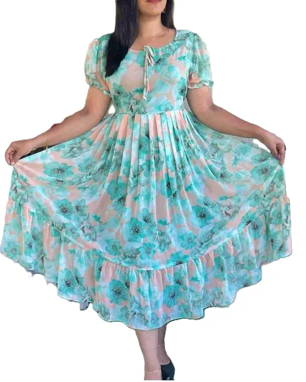Stylish_Floral_Printed_Flared_Midi_Dress
