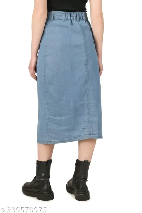 Trendy_High_Waist_Denim_Button_Skirt_for_Women_||_Stylish_Blue_Front_Button_Midi_Skirt_for_Girls__Casual_Denim_Pencil_Skirt_for_Women_||_Fashionable_High_Rise_Blue_Denim_Skirt_for_Ladies_||_Elegant_Front_Slit_Denim_Midi_Skirt_for_Women_||_Western_Wear_Blue_Denim_Skirt_for_Girls_||_Classic_Button-Down_Denim_Skirt_with_Belt_for_Women_||_Everyday_Casual_Denim_Skirt_for_Stylish_Look