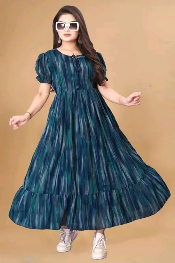 Women_Printed_Flared_Maxi_Dress_|_Blue_Color_|_Casual_&_Party_Wear_Long_Dress