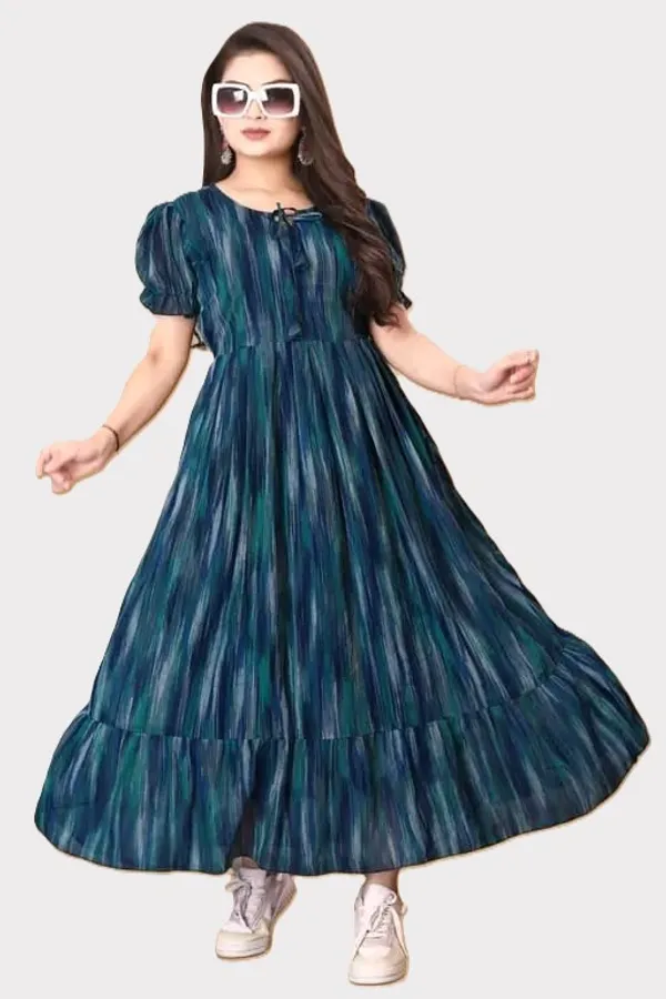 Women_Printed_Flared_Maxi_Dress_|_Blue_Color_|_Casual_&_Party_Wear_Long_Dress