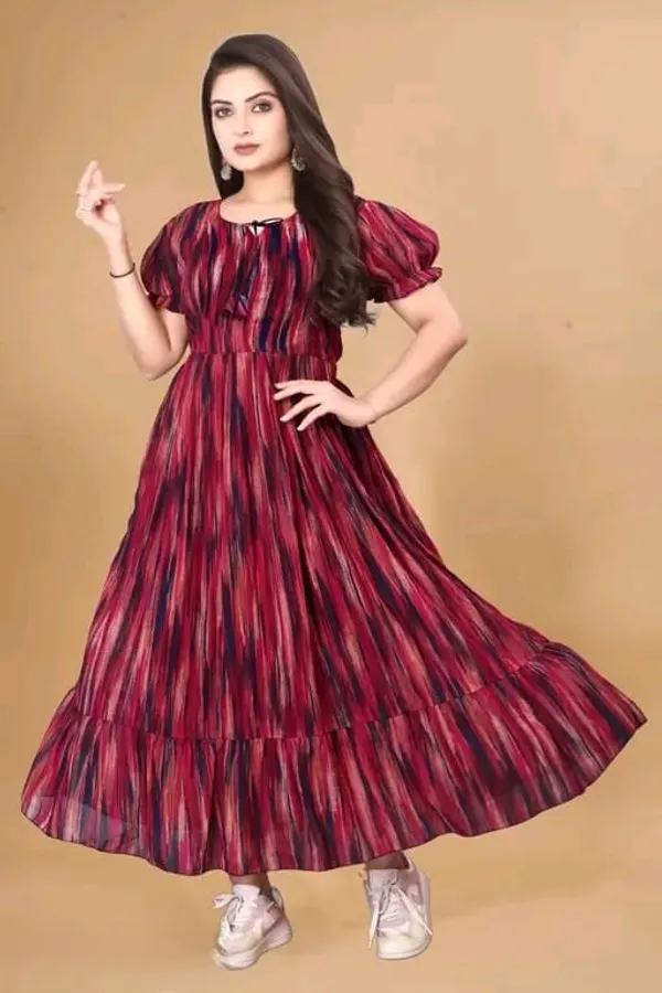 Women_Printed_Flared_Maxi_Dress_|_Maroon_Color_|_Casual_&_Party_Wear_Long_Dress