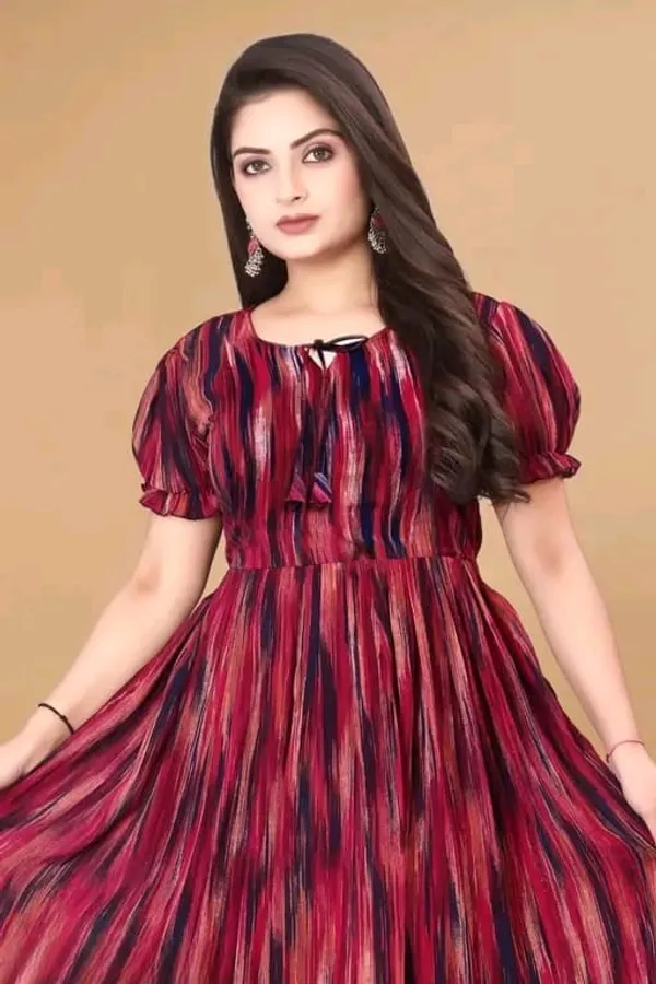 Women_Printed_Flared_Maxi_Dress_|_Maroon_Color_|_Casual_&_Party_Wear_Long_Dress
